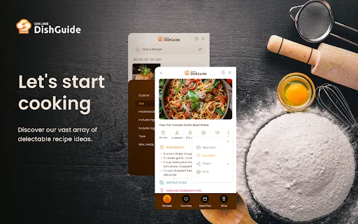 Online Dish Guide ডাউনলোড করুন – সেরা রেসিপি ও মিল প্ল্যানার - Screenshot 2