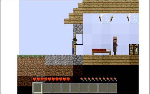 Paper Minecraft ডাউনলোড করুন – সেরা ক্রোম ব্রাউজার গেম - Screenshot 4