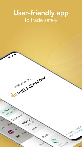 Headway Broker ডাউনলোড করুন – ৪৭০+ অ্যাসেট ট্রেডিং ও সহজ লেনদেন - Screenshot 1