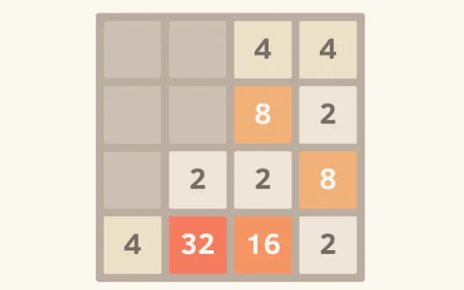 2048 Game ডাউনলোড করুন – সেরা অফলাইন পাজল গেম ক্রোম এক্সটেনশন - Screenshot 2