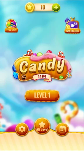 Candy Jim ডাউনলোড করুন – সেরা ক্যান্ডি পাজল গেম ফ্রি ডাউনলোড - Screenshot 19