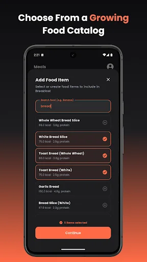 BulkBuddy ডাউনলোড করুন – জিম ওয়ার্কআউট ও ডায়েট ট্র্যাকার অ্যাপ - Screenshot 5