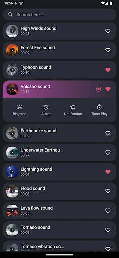 Disaster Sounds ডাউনলোড করুন – প্রাকৃতিক দুর্যোগের রিংটোন - Screenshot 2
