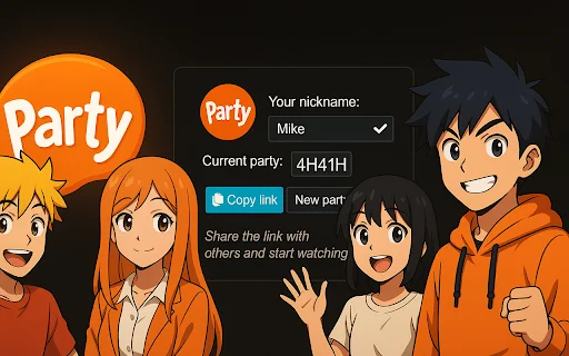 Crunchyroll Party ডাউনলোড করুন – বন্ধুদের সাথে অ্যানিমে দেখুন - Screenshot 2