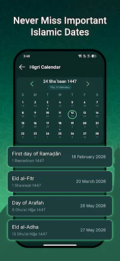 Prayer Times: Quran Athan Qibla ডাউনলোড করুন – সালাতের সময় ও কিবলা - Screenshot 8