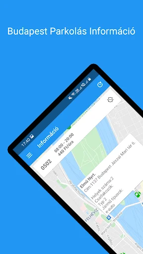 Budapest Parkolás Információ ডাউনলোড করুন – বুদাপেস্ট পার্কিং ম্যাপ - Screenshot 1