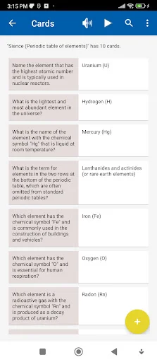 Flashcard since 2015 ডাউনলোড করুন – সেরা ফ্ল্যাশকার্ড লার্নিং অ্যাপ - Screenshot 2