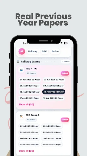 RRB NTPC Group D GK 2026 ডাউনলোড করুন – সেরা প্রস্তুতি অ্যাপ - Screenshot 21