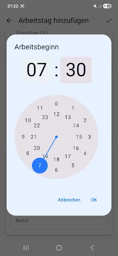 Stundenrechner Pro ডাউনলোড করুন – কাজের সময় হিসাবের সেরা অ্যাপ - Screenshot 7