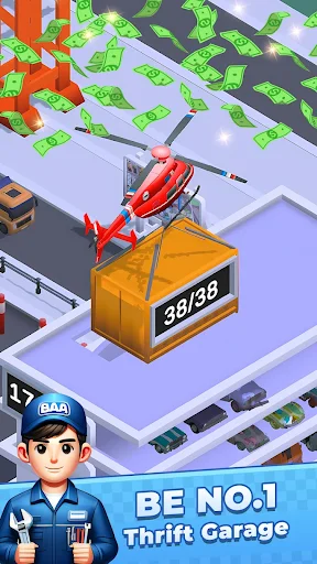 Chrome Garage: Idle Cars ডাউনলোড করুন – সেরা কার রিপেয়ার গেম - Screenshot 4