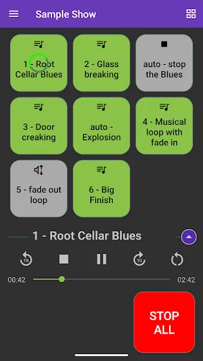 Audio Cues ডাউনলোড করুন – লাইভ পারফরম্যান্সের সেরা অডিও কন্ট্রোল - Screenshot 2