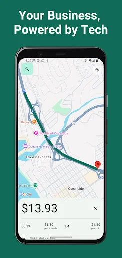 Taximeter অ্যাপ ডাউনলোড করুন – আপনার ফোনকে ট্যাক্সিমীটারে রূপান্তর করুন - Screenshot 1