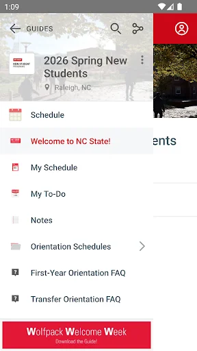 NC State University Guides ডাউনলোড করুন – ক্যাম্পাস গাইড ও তথ্য - Screenshot 1