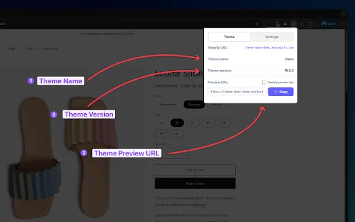 Alfred Shopify Theme Detector ডাউনলোড করুন – সেরা প্রোডাক্টিভিটি টুল - Screenshot 1