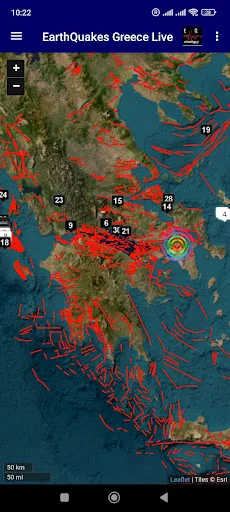 EarthQuakes Greece অ্যাপ ডাউনলোড করুন – রিয়েল-টাইম সিসমিক অ্যালার্ট - Screenshot 18