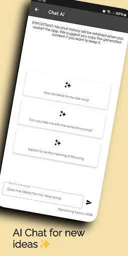 My Lyrics ডাউনলোড করুন – গান লেখার সেরা এআই অ্যাপ - Screenshot 5