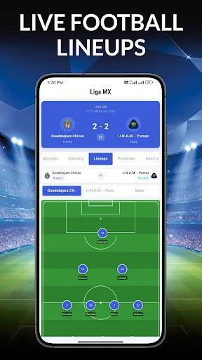 Live Football TV HD Streaming ডাউনলোড করুন – ফুটবল স্কোর ও আপডেট - Screenshot 2