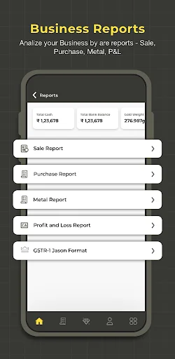 Jewellers Pro ডাউনলোড করুন – জুয়েলারি ব্যবসার জন্য সেরা GST বিলিং অ্যাপ - Screenshot 8