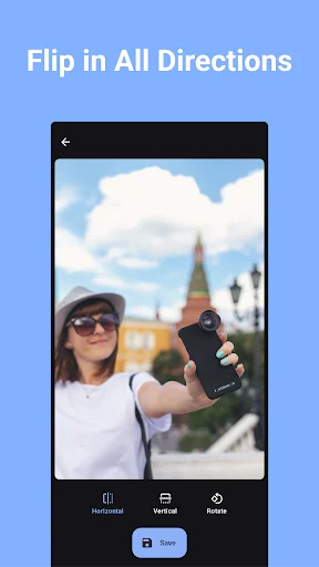 Flip Image – Mirror Photos ডাউনলোড করুন – সেরা ফটো এডিটর - Screenshot 2