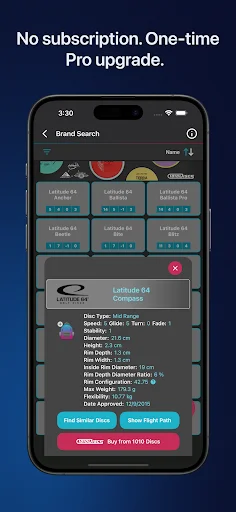 Disc Finder: Disc Golf Bag ডাউনলোড করুন – সেরা ডিস্ক গল্ফ টুল - Screenshot 8