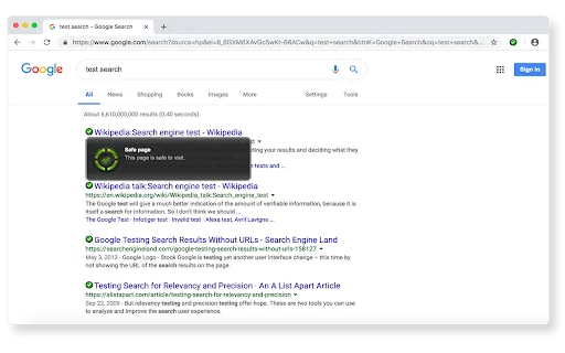 Total Defense Traffic Light ডাউনলোড করুন – সেরা ব্রাউজার সুরক্ষা - Screenshot 2