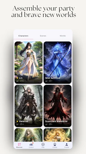 Wyndra: Interactive Stories ডাউনলোড করুন – AI পরিচালিত গল্প - Screenshot 2