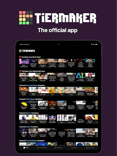 TierMaker ডাউনলোড করুন – সেরা টায়ার লিস্ট মেকার অ্যাপ - Screenshot 8