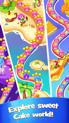 Cake Crush Match 3 Blast Mania ডাউনলোড করুন – সেরা ধাঁধা গেম - Screenshot 5