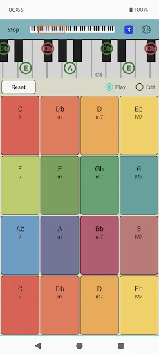 Chords Pad ডাউনলোড করুন – মিউজিক কর্ড সাউন্ড চেক করার সেরা অ্যাপ - Screenshot 2