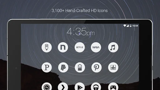 Light Void Pro – White Icons ডাউনলোড করুন – সেরা মিনিমালিস্ট আইকন প্যাক - Screenshot 19