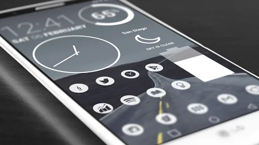 Light Void Pro – White Icons ডাউনলোড করুন – সেরা মিনিমালিস্ট আইকন প্যাক - Screenshot 17