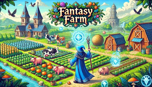 FantasyFarm RPG ডাউনলোড করুন – সেরা পিক্সেল ফার্মিং সিমুলেশন গেম - Screenshot 1