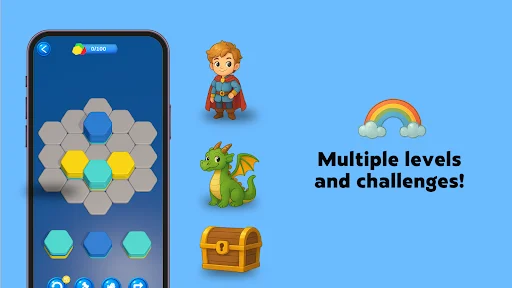 Hexagon Puzzle Legend ডাউনলোড করুন – সেরা ব্রেইন টিজিং পাজল গেম - Screenshot 5