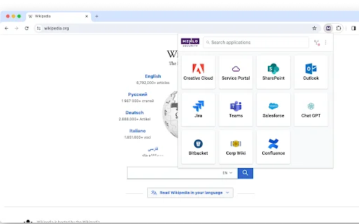 Menlo Security ডাউনলোড করুন – ব্রাউজার সুরক্ষা ও প্রাইভেসি টুল - Screenshot 1