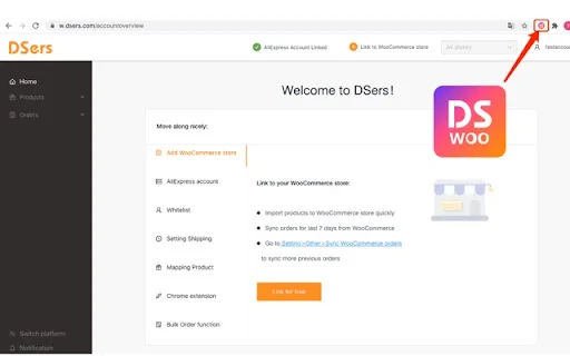 DSers – WooCommerce সংযোগকারী এক্সটেনশন ডাউনলোড করুন – সেরা সমাধান - Screenshot 2
