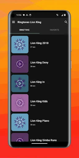 Ringtones Lion King ডাউনলোড করুন – লায়ন কিং রিংটোন ফ্রি - Screenshot 6