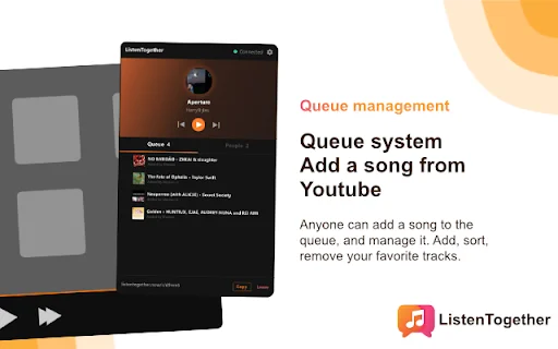 ListenTogether for YouTube Music ডাউনলোড করুন – বন্ধুদের সাথে গান শুনুন - Screenshot 2