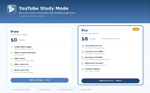 YouTube Study Mode ডাউনলোড করুন – মনোযোগ বাড়ান ও distractions মুক্ত থাকুন - Screenshot 5