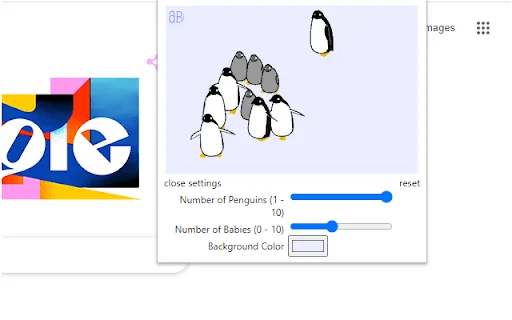 aB Penguins ডাউনলোড করুন – আপনার ব্রাউজারে কিউট পেঙ্গুইন বন্ধু - Screenshot 2