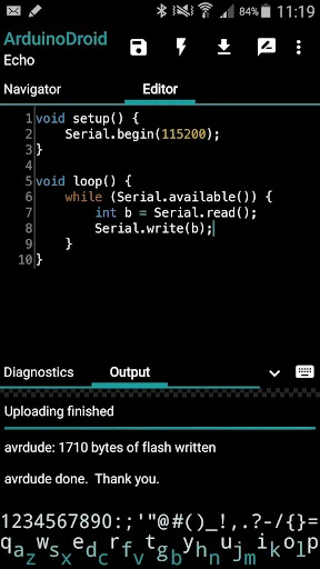ArduinoDroid ডাউনলোড করুন – অ্যান্ড্রয়েডে Arduino প্রোগ্রামিং শিখুন - Screenshot 4