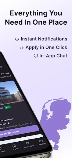 Findify ডাউনলোড করুন – নেদারল্যান্ডসে বাড়ি খোঁজার সেরা অ্যাপ - Screenshot 2