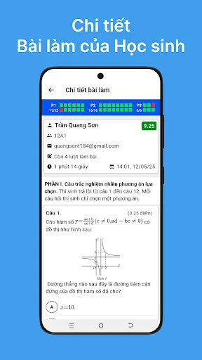 UnT Dạy Học ডাউনলোড করুন – অনলাইন পরীক্ষা ও ক্লাস ম্যানেজমেন্ট - Screenshot 5