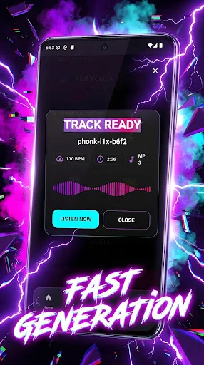 Phonk Maker: AI Song Generator ডাউনলোড করুন – সেরা ফঙ্ক মিউজিক মেকার - Screenshot 7