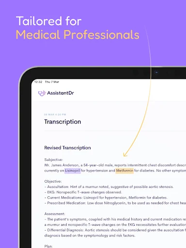 Assistant Dr. ডাউনলোড করুন – মেডিকেল নোট তৈরির সেরা AI টুল - Screenshot 12