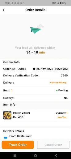 Jaldimai Foods ডাউনলোড করুন – ঝাপার সেরা ফুড ডেলিভারি অ্যাপ - Screenshot 9