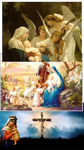 Mother Mary Wallpapers ডাউনলোড করুন – সেরা ধর্মীয় ওয়ালপেপার - Screenshot 1