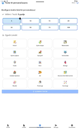 Semi + Matura Kosovë ডাউনলোড করুন – সেরা প্রস্তুতি অ্যাপ - Screenshot 14