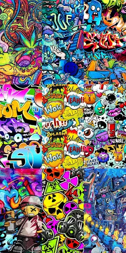 Graffiti Wallpaper ডাউনলোড করুন – সেরা স্ট্রিট আর্ট ব্যাকগ্রাউন্ড - Screenshot 1