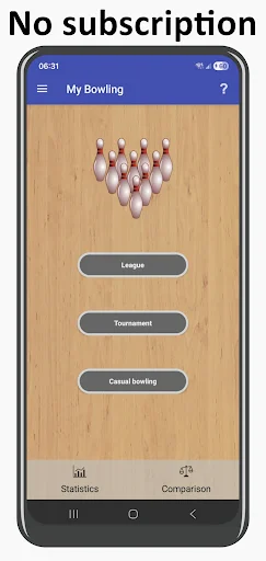 My Bowling Scoreboard ডাউনলোড করুন – সেরা বোলিং ট্র্যাকার - Screenshot 1