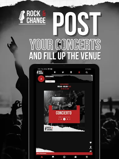 Rock&Change ডাউনলোড করুন – স্থানীয় সঙ্গীত প্রতিভার নতুন প্ল্যাটফর্ম - Screenshot 17